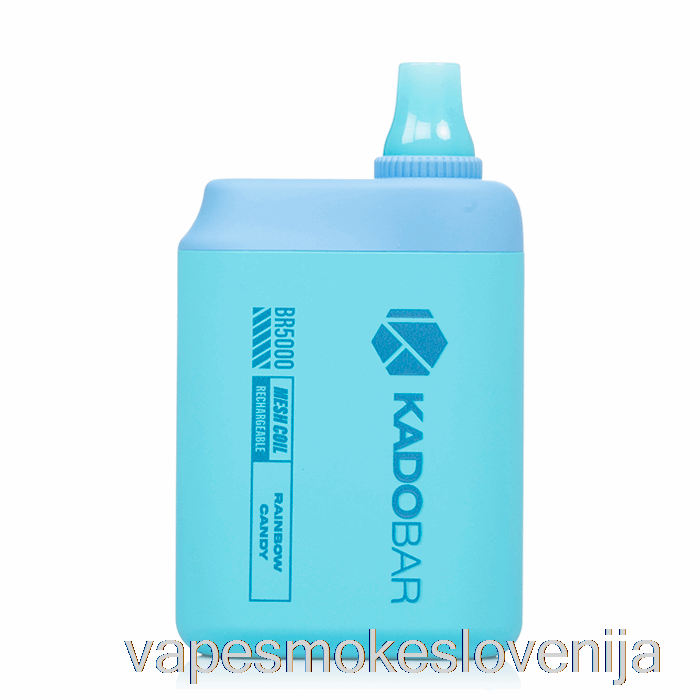 Vape Za Enkratno Uporabo Kado Bar Br5000 Mavrični Bonboni Za Enkratno Uporabo